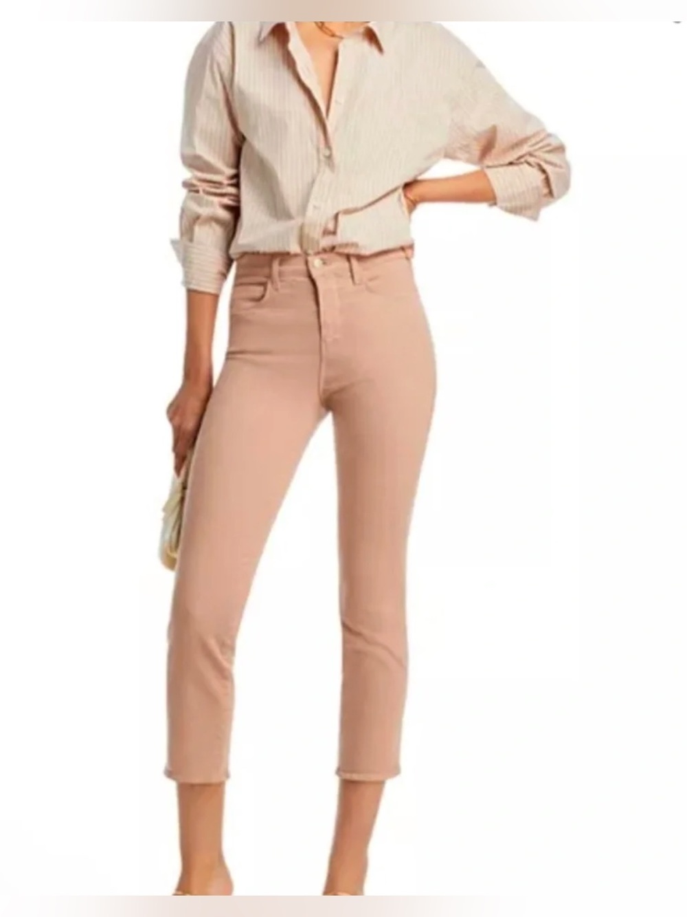 L'AGENCE Alexia High-Rise Jeans - Petal - Size 25